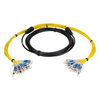 Сборка кабельная 2pc, ST/UPC-ST/UPC 9/125мкм, длина 80м, вывод 0.4м, буфер 3мм (FO-D-IN/OUT-9-2-LSZH) в бухте.