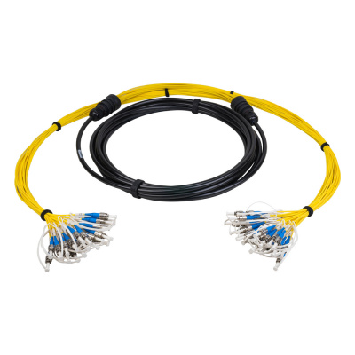 Сборка кабельная 4pc, LC/UPC-LC/UPC 9/125мкм, длина 70м, вывод 0.4м, буфер 3мм (FO-D-IN/OUT-9-4-LSZH) в бухте.
